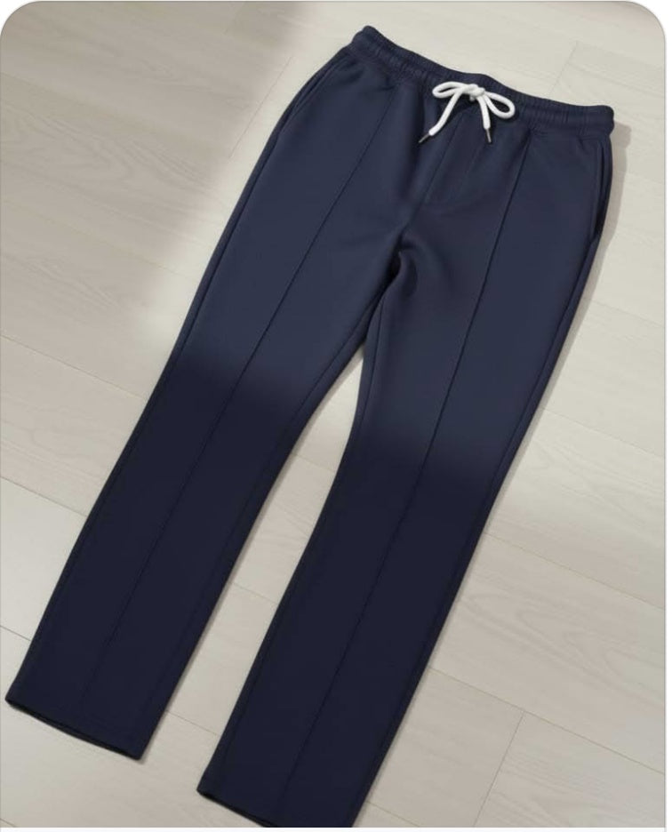 NAVY BLUE OVERSIZED WIDE LEG BEGGY TROUSERS FOR BOYS