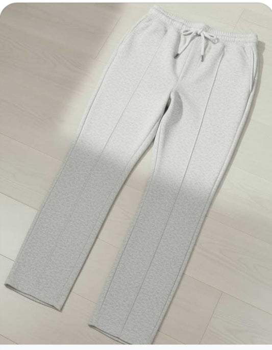 GREY OVERSIZED WIDE LEG BEGGY TROUSERS