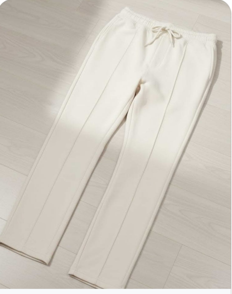 WHITE OVERSIZED WIDE LEG BEGGY TROUSERS FOR BOYS